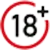 18+ logo