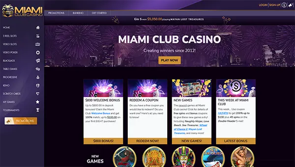 miami club casino home