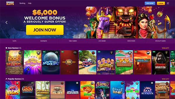 superslots casino home