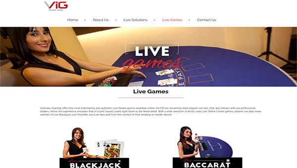 visionary gaming blackjack software home