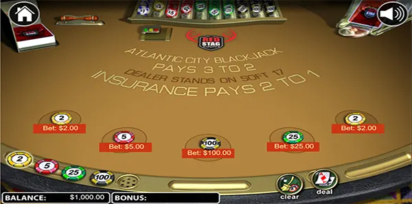 atlantic city blackjack review image